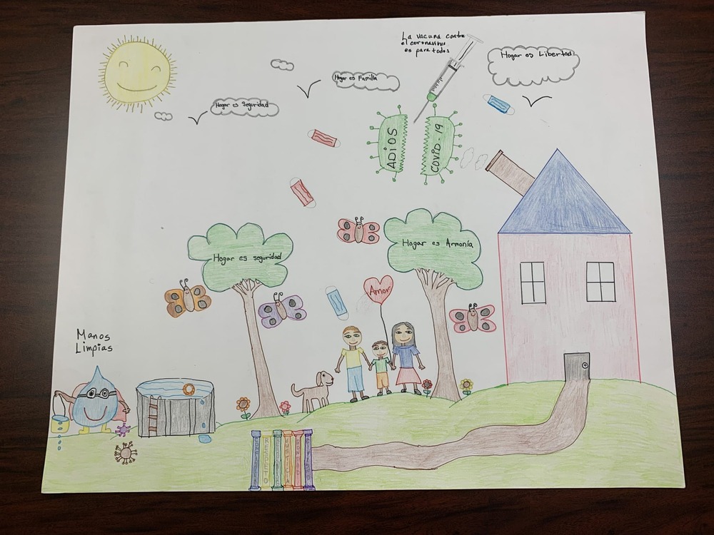 The August 2022 What Home Means to Me Calendar Winner's entry.