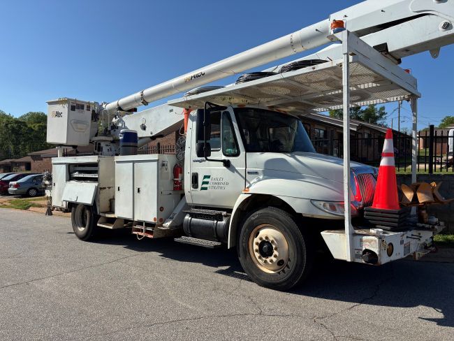 Utility truck. 